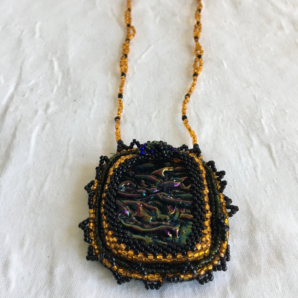 Interesting and Unique Handmade Bead Necklace
